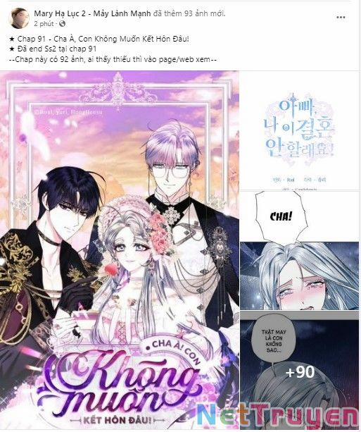 Cha, Con Không Muốn Kết Hôn! 91 trang 0