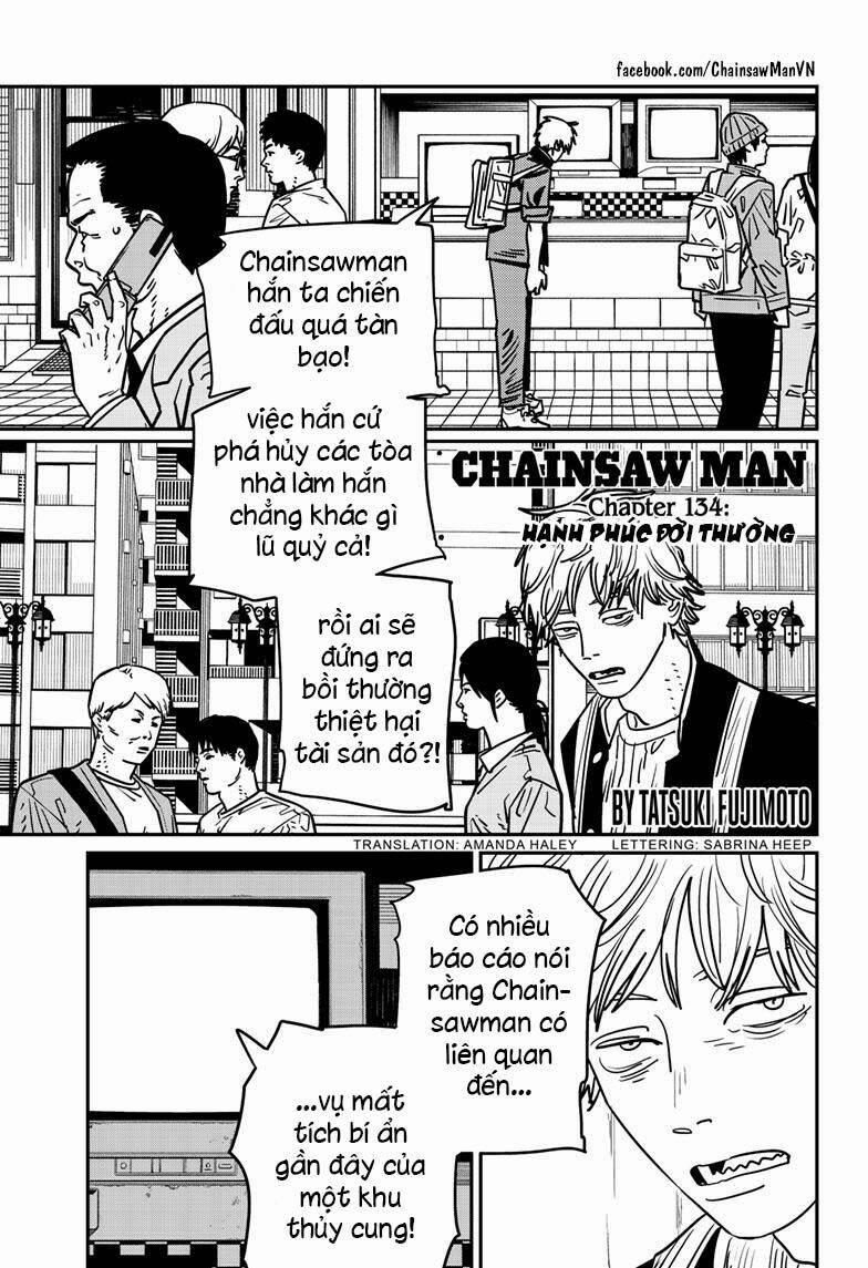 Chainsaw Man - Thợ Săn Quỷ 134 trang 1