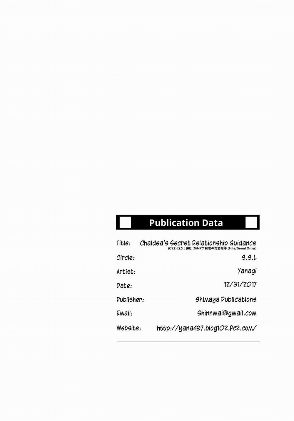 Chaldea Himitsu no Renai Shidou (Fate/Grand Order) Oneshot trang 25