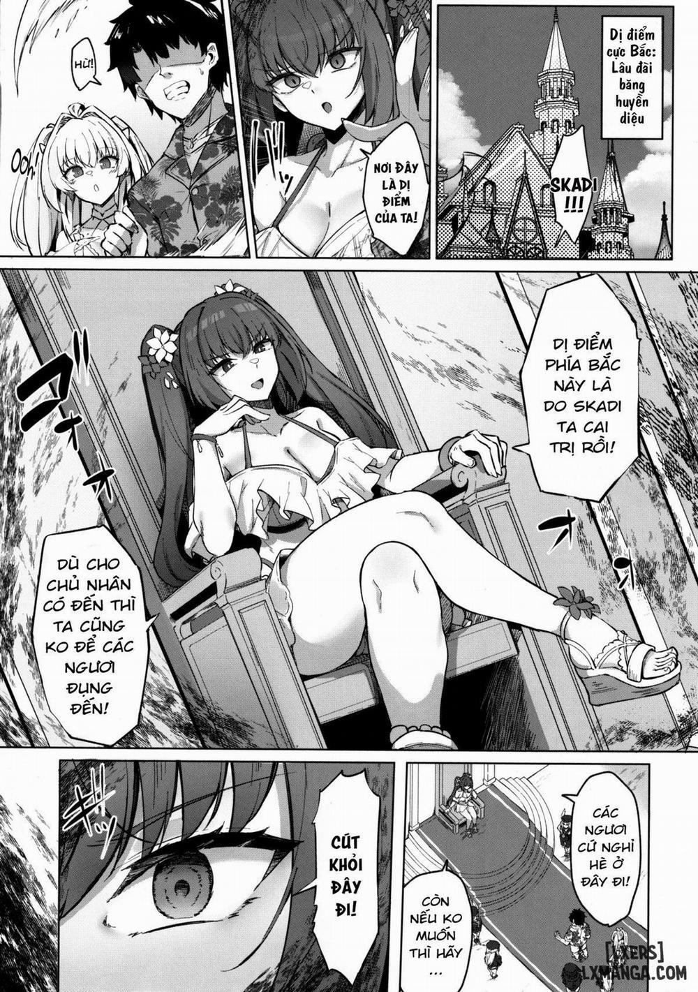Chaldea Midsummer Vacation. Marrying and Mana Transferring with Bride Skad Oneshot trang 4