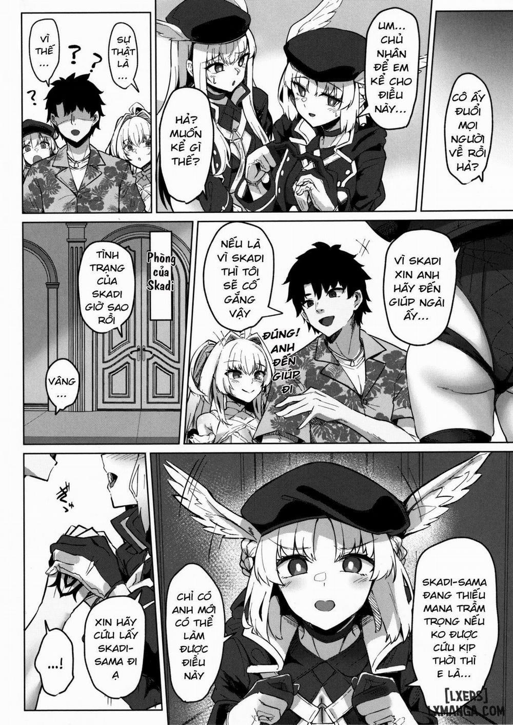 Chaldea Midsummer Vacation. Marrying and Mana Transferring with Bride Skad Oneshot trang 5