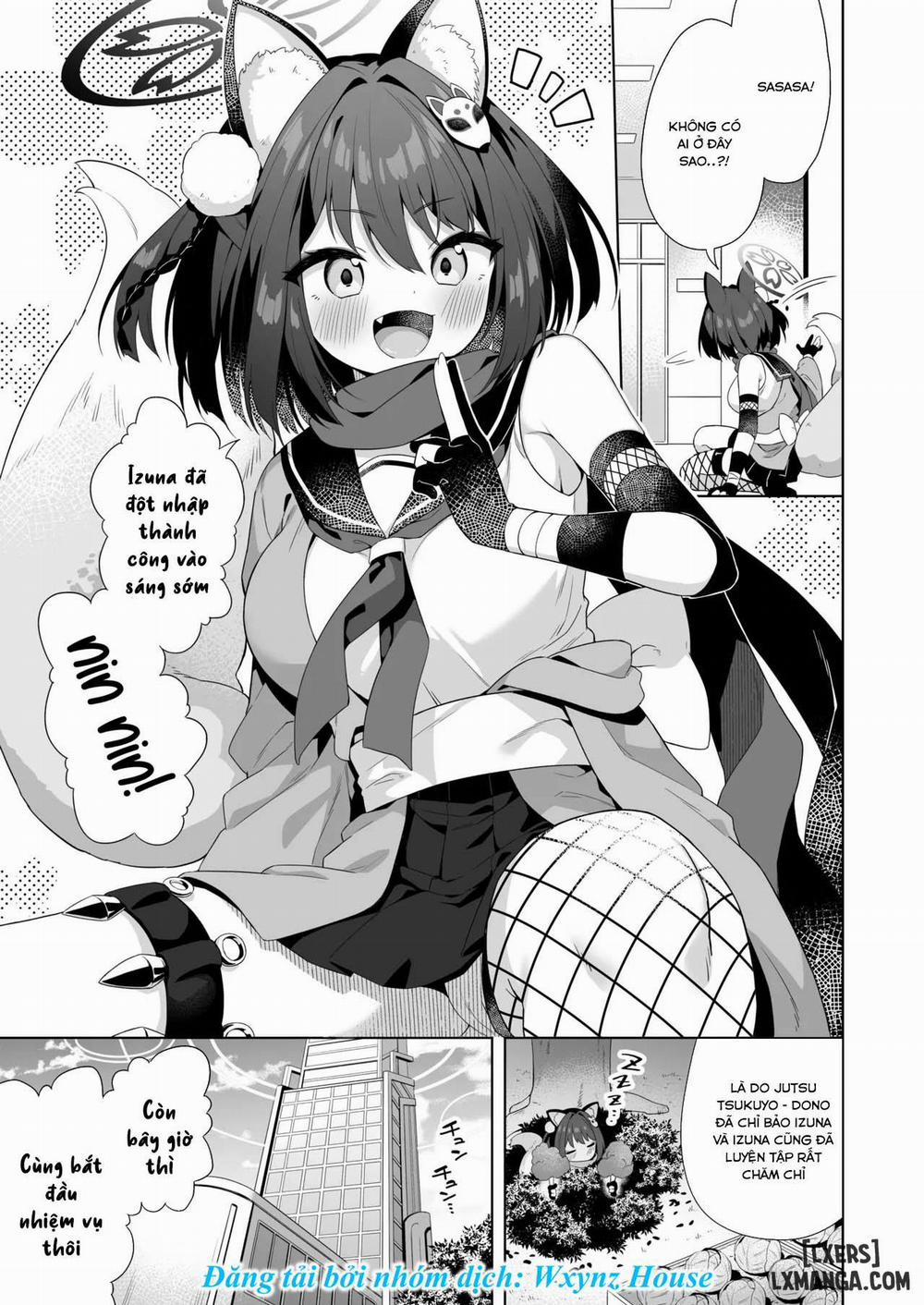 Chăm sóc chủ nhân là nghĩa vụ của Ninja!! oneshot trang 3