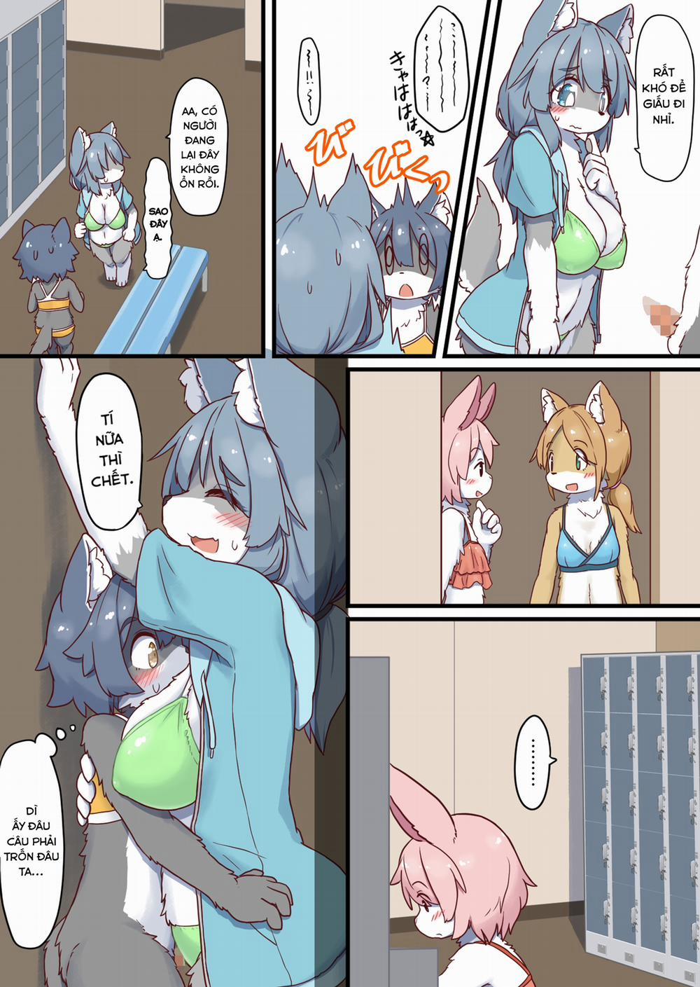 Chăm trẻ lạc ở hồ bơi Oneshot trang 3