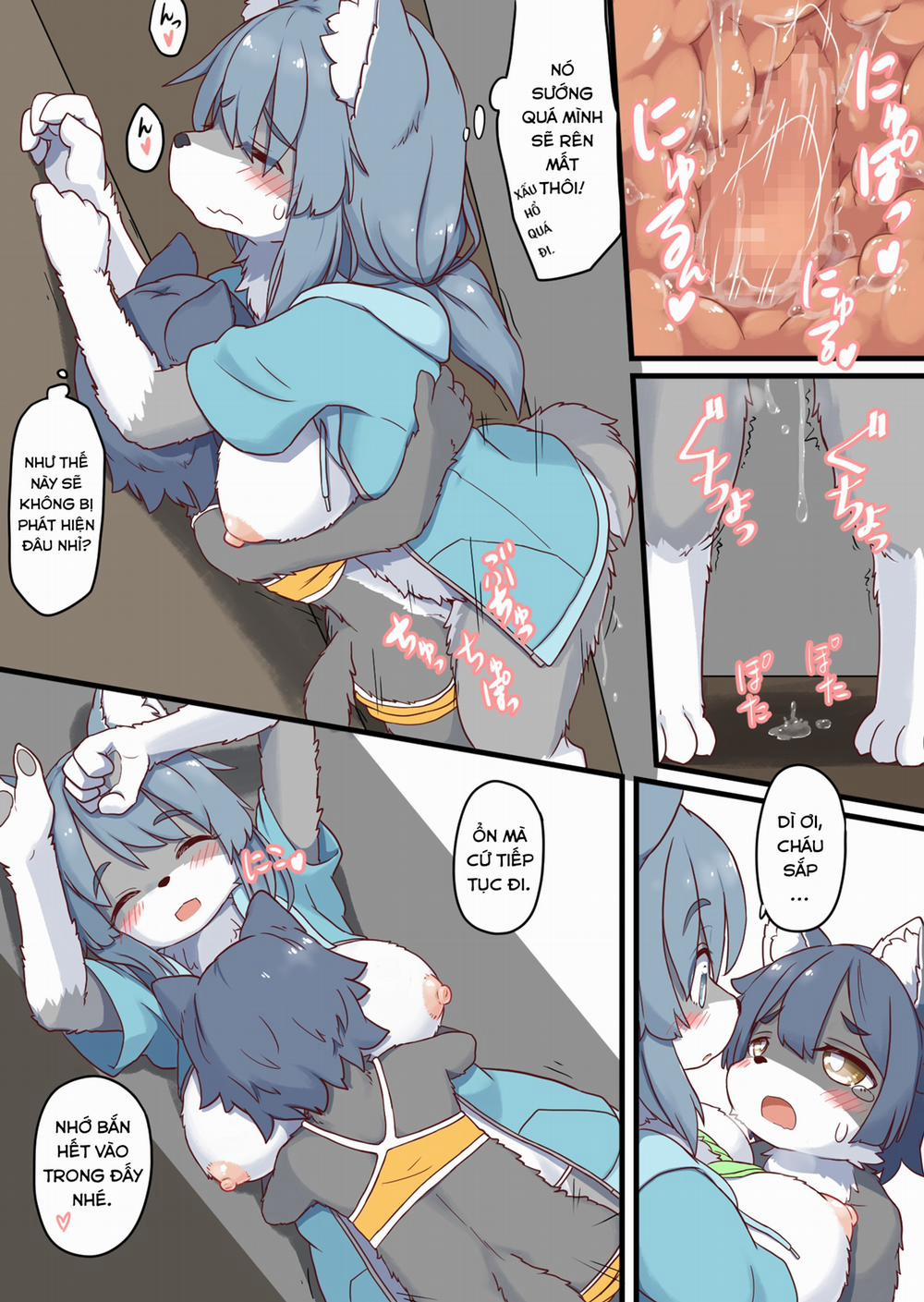 Chăm trẻ lạc ở hồ bơi Oneshot trang 8