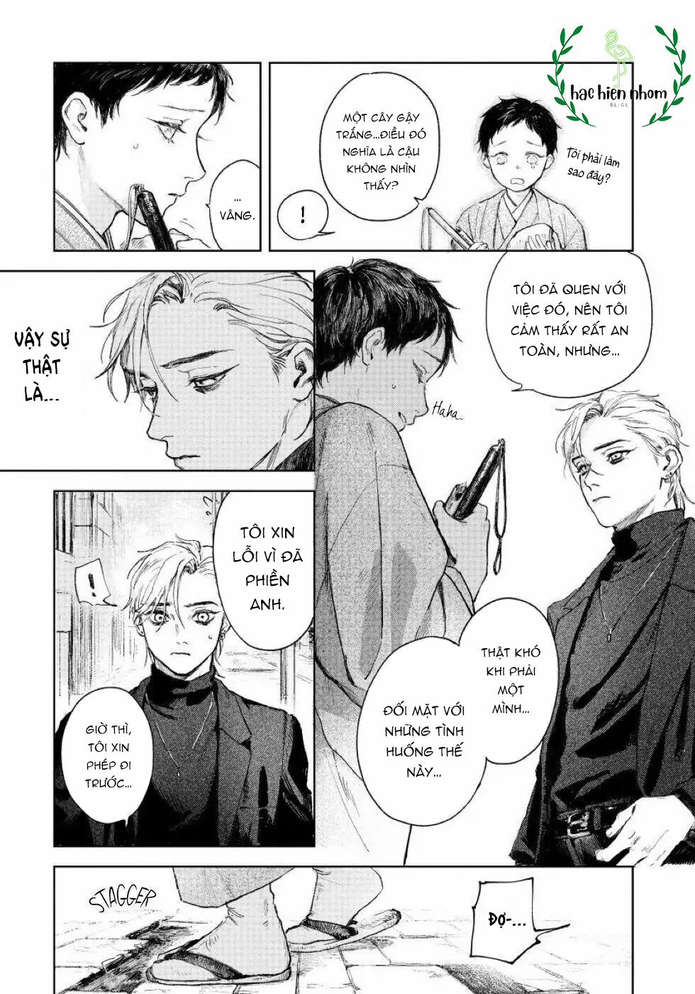 Chạm Vào Bóng Tối Của Cậu Oneshot trang 15