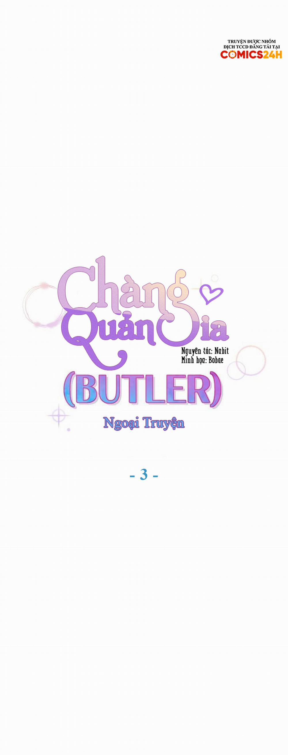 Chàng Quản Gia Ngoại truyện 3 trang 10