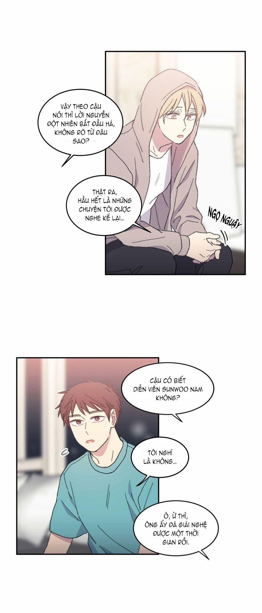 Chẳng Thể Rời Mắt Khỏi Cậu 8 trang 13