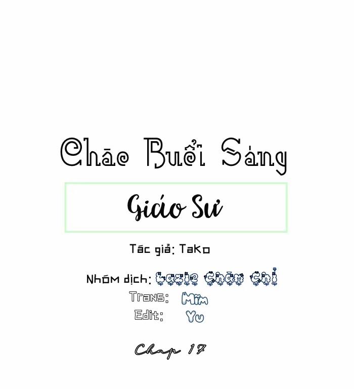 Chào Buổi Sáng , Giáo Sư 17 trang 17