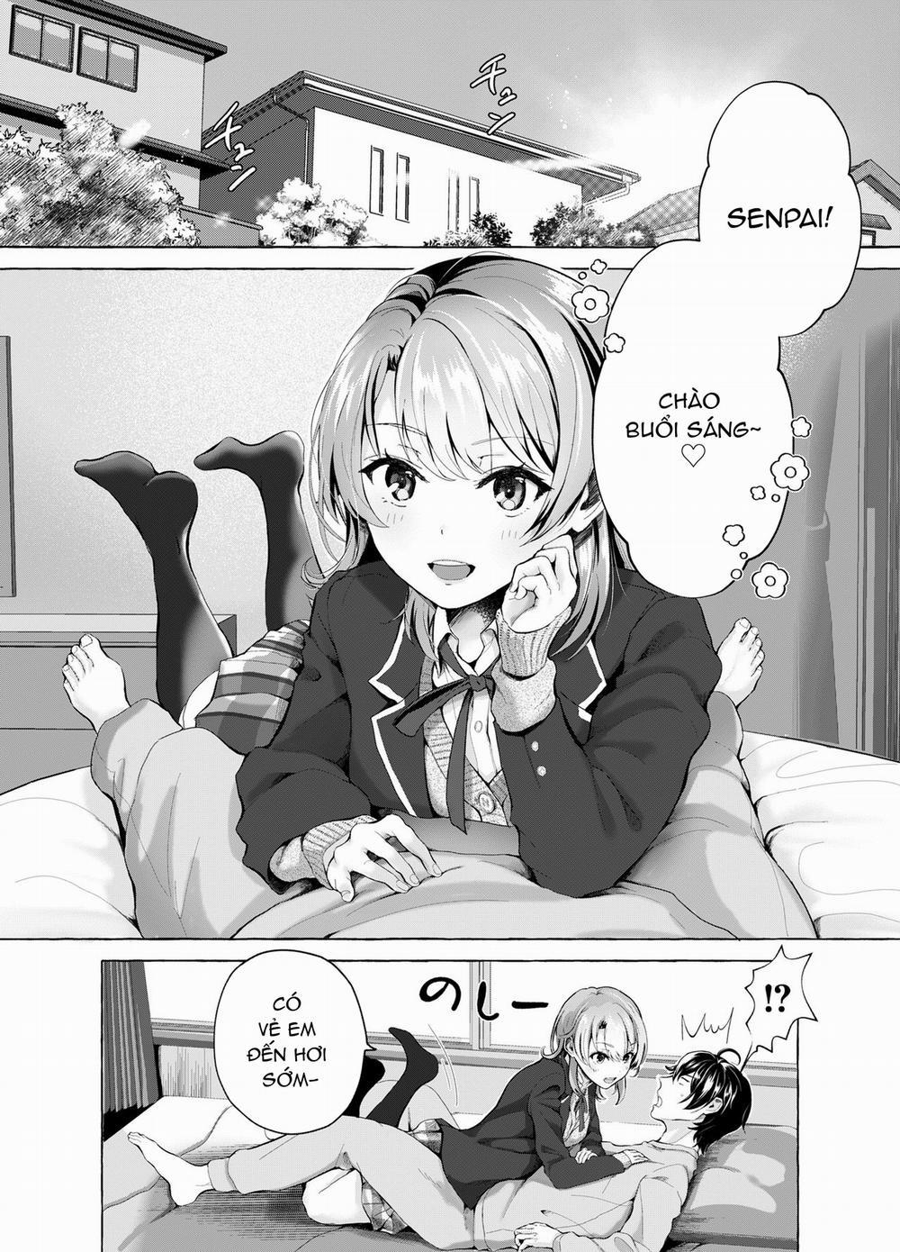 Chào buổi sáng, Senpai! (Yahari Ore no Seishun Love Come wa Machigatteiru) Oneshot trang 2