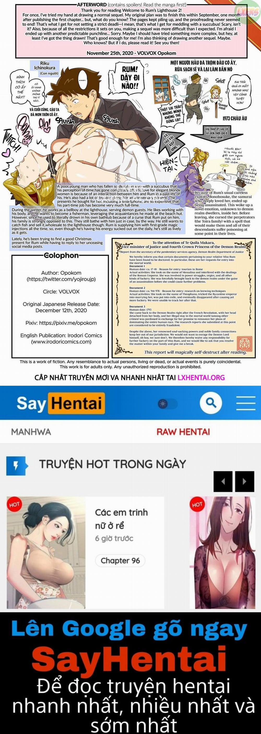 Chào Mừng Đến Ngọn Hải Đăng Của Rum 2 0 END trang 34