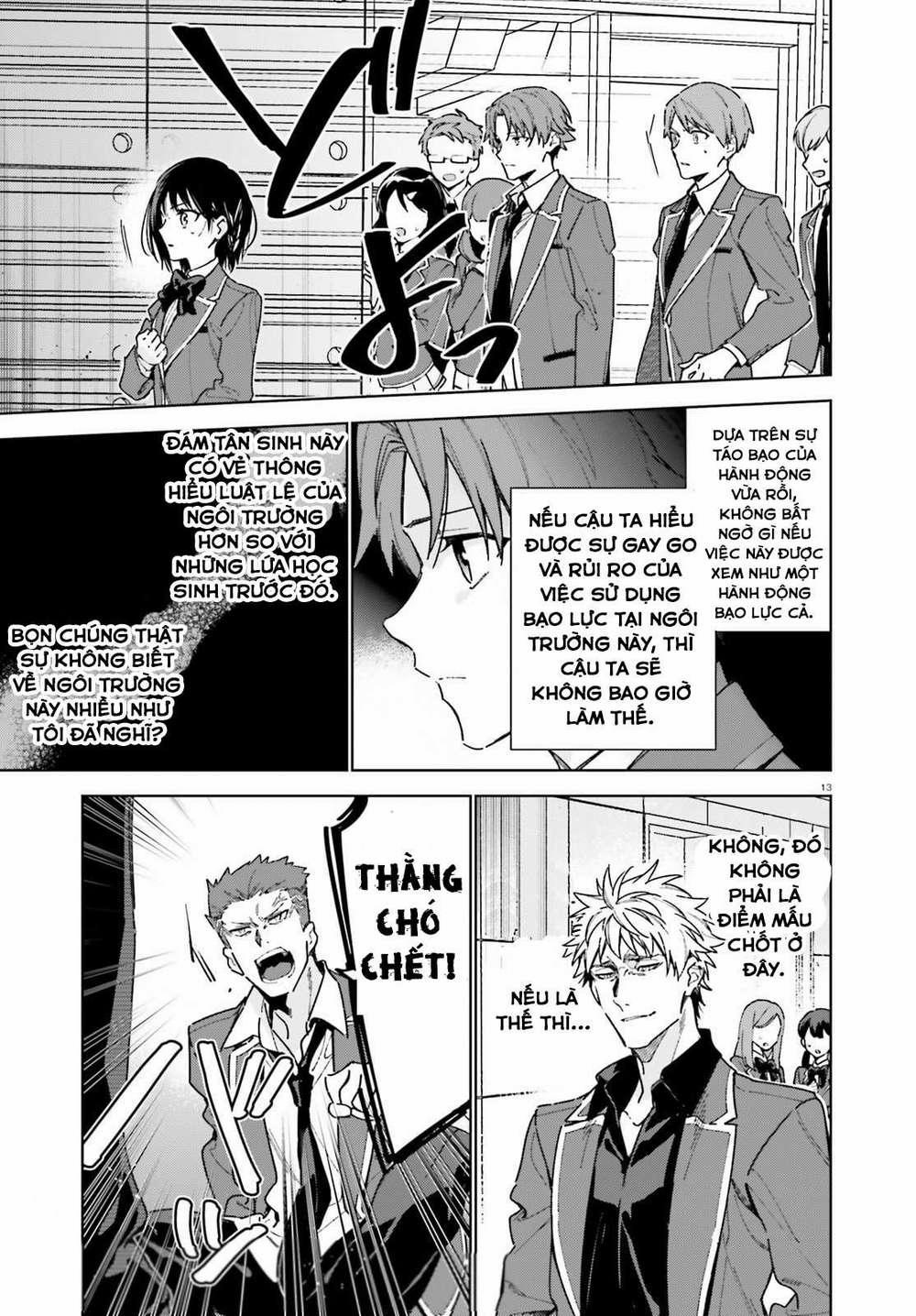 Chào Mừng Đến Với Lớp Học Đề Cao Thực Lực Năm 2 3 trang 12