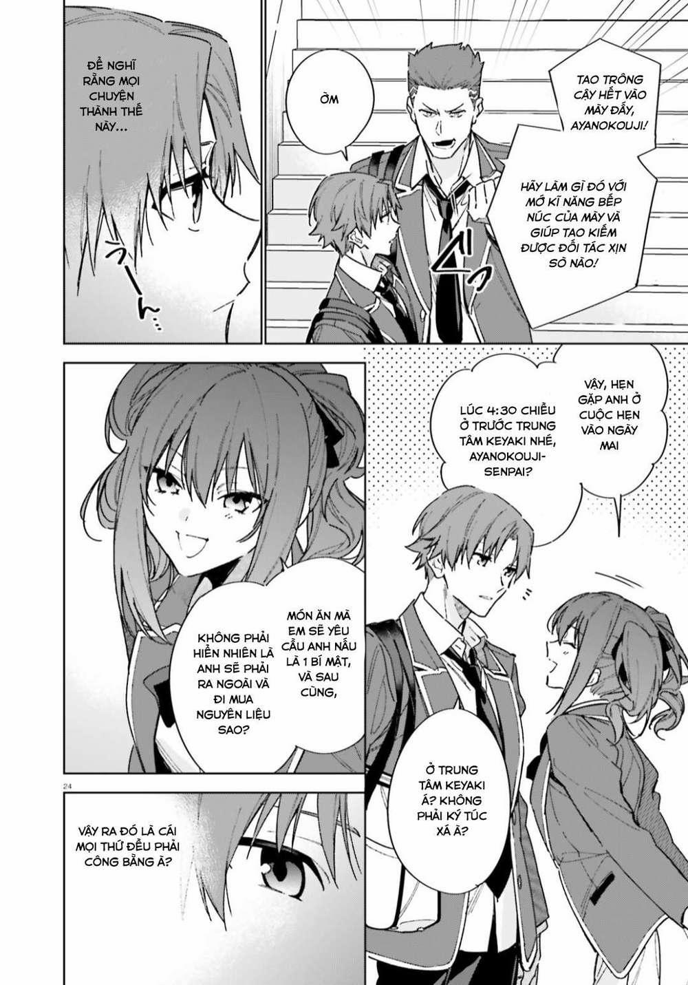 Chào Mừng Đến Với Lớp Học Đề Cao Thực Lực Năm 2 5 trang 24