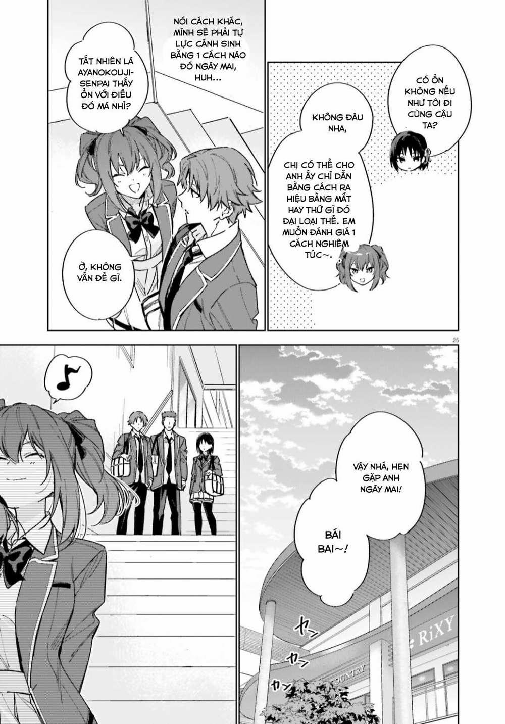 Chào Mừng Đến Với Lớp Học Đề Cao Thực Lực Năm 2 5 trang 25