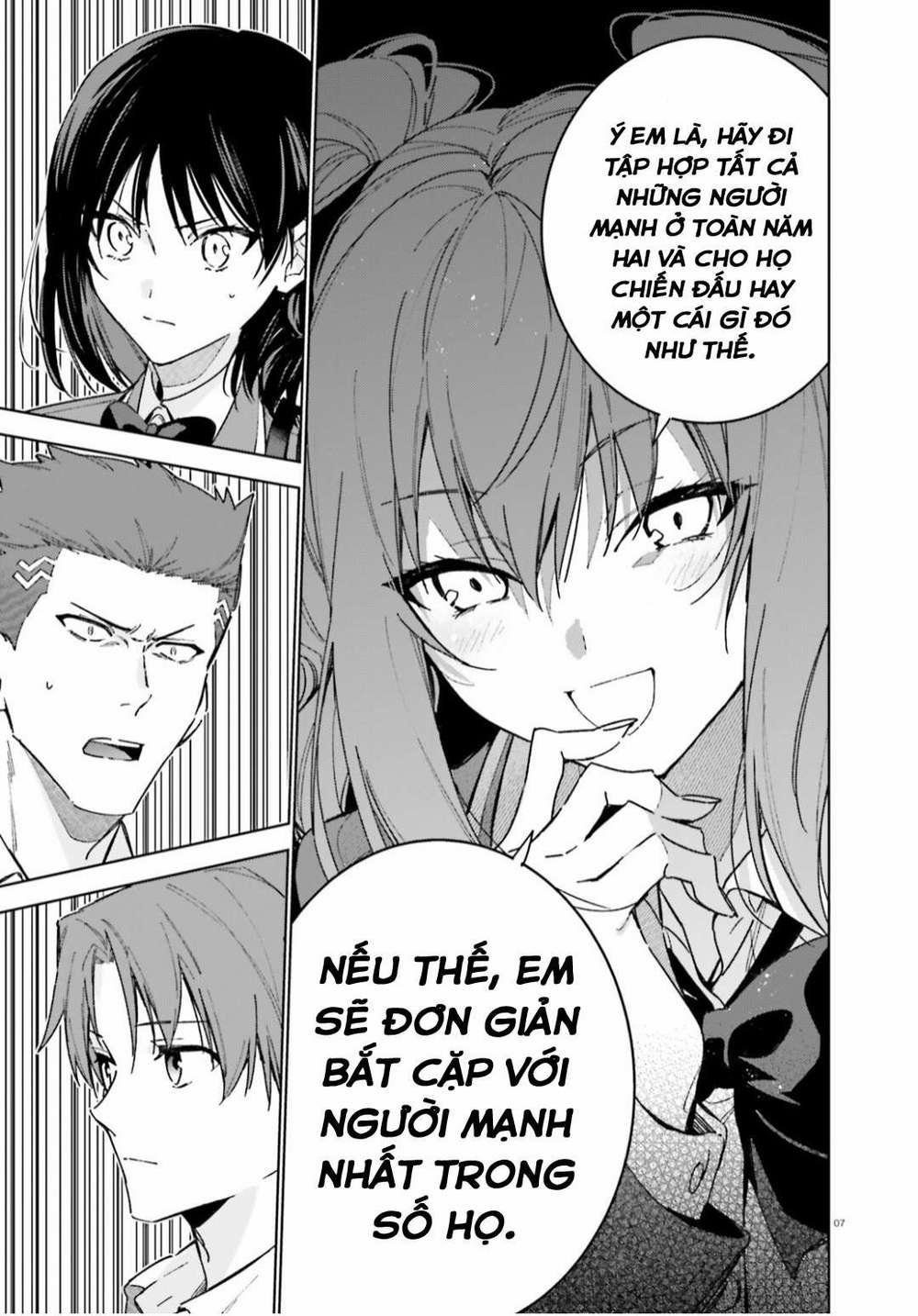 Chào Mừng Đến Với Lớp Học Đề Cao Thực Lực Năm 2 5 trang 6