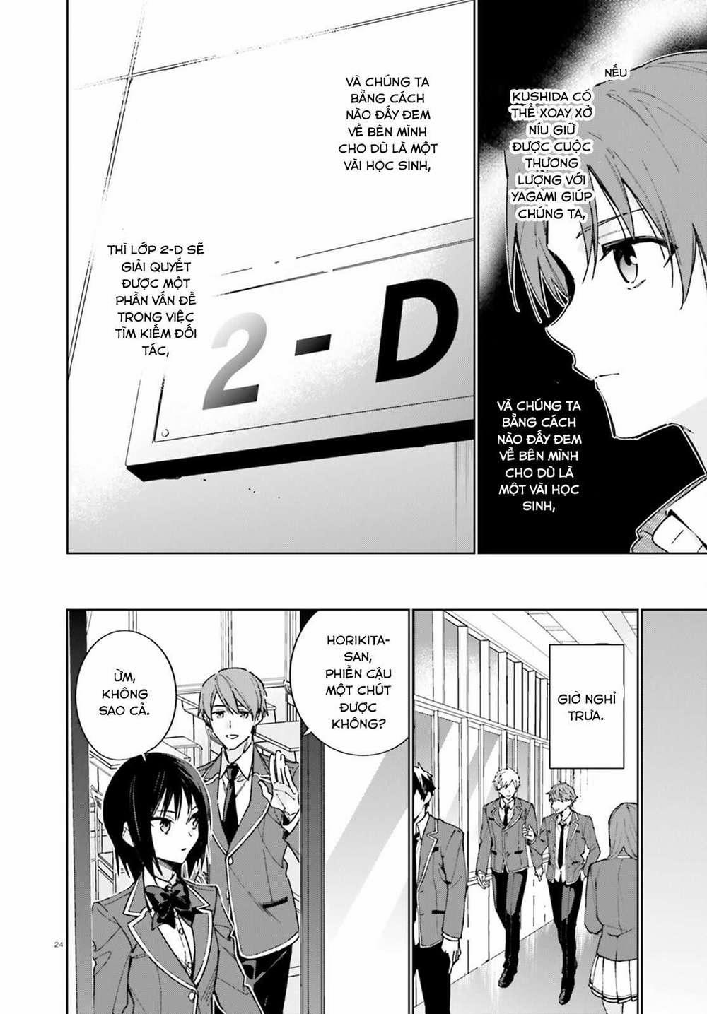 Chào Mừng Đến Với Lớp Học Đề Cao Thực Lực Năm 2 6 trang 23