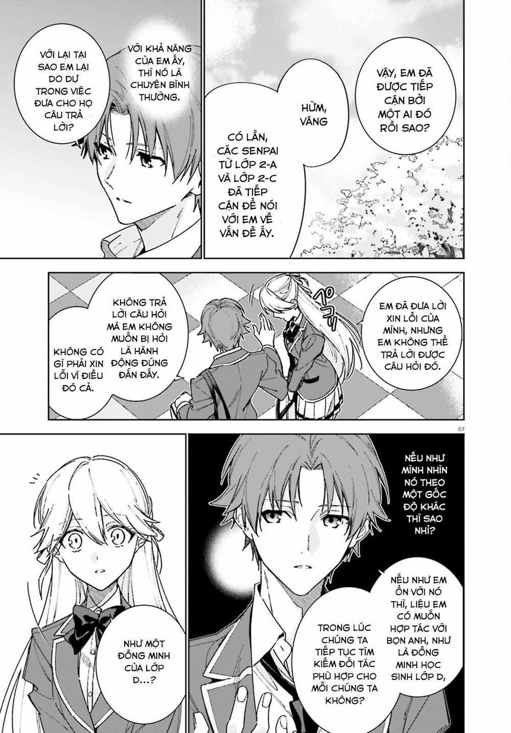 Chào Mừng Đến Với Lớp Học Đề Cao Thực Lực Năm 2 6 trang 6