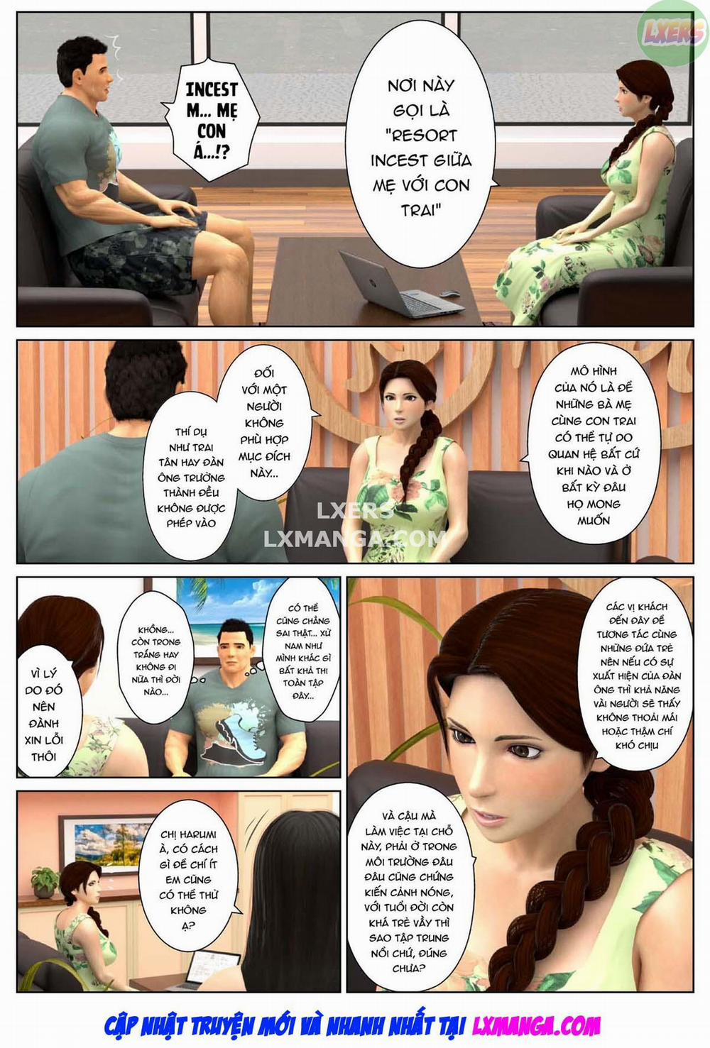 Chào mừng đến với Resort chan chứa tình các bà mẹ và con trai 3 trang 9