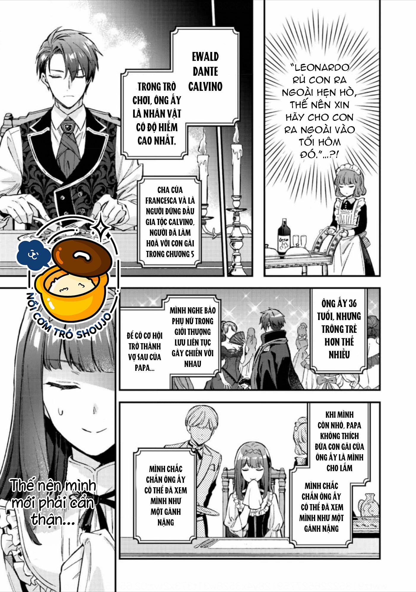 Cháu Gái Cưng Của Mafia, Sau Khi Chuyển Sinh Lại Trở Thành Đại Tiểu Thư Xã Hội Đen Trong Game Otome 7.2 trang 3