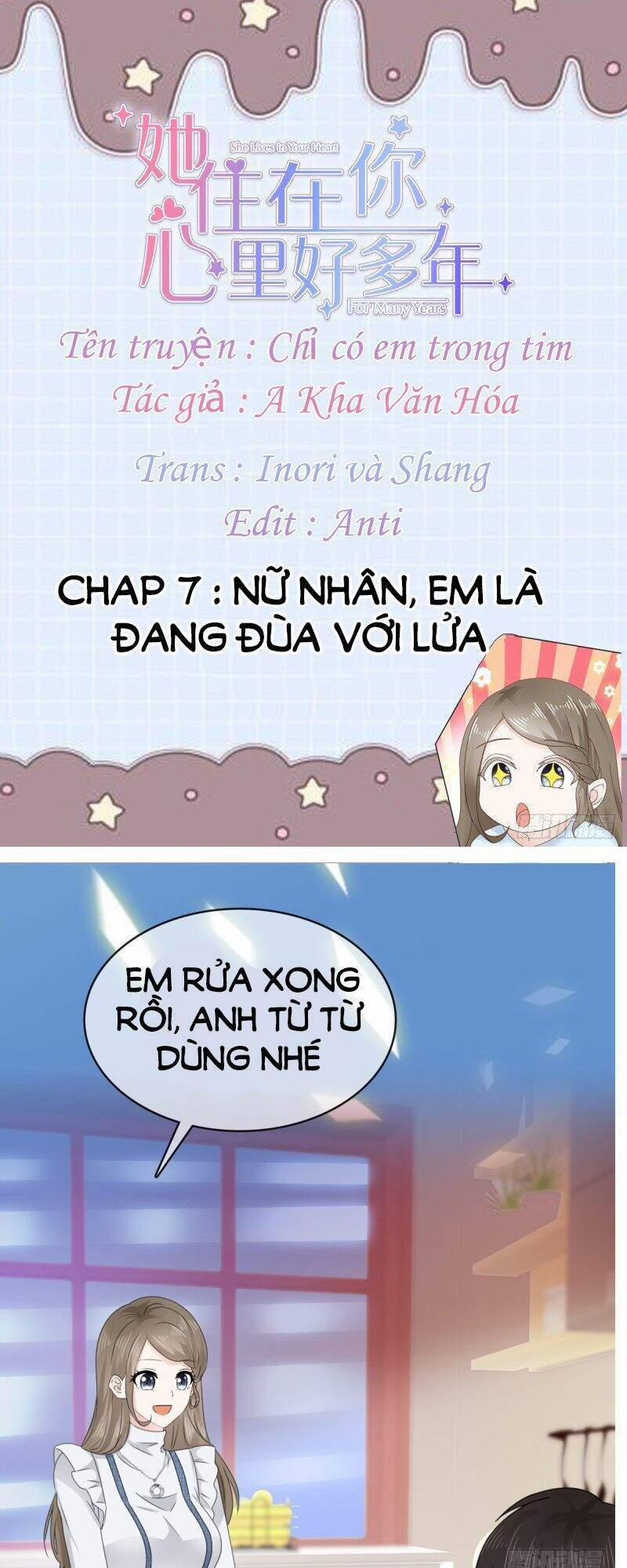 Chỉ Có Em Trong Tim 7 trang 1