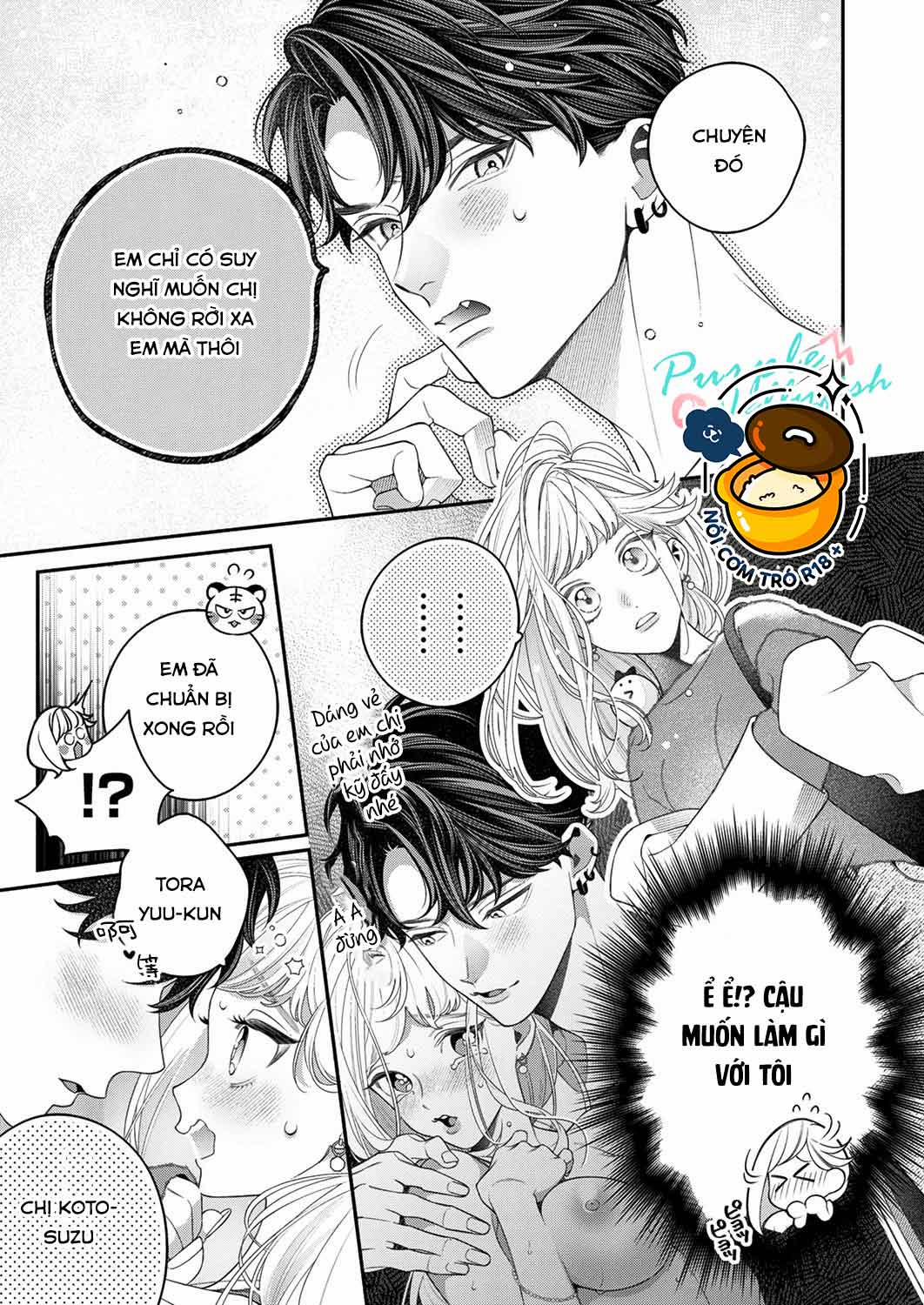 Chị Cứ Thoải Mái Lên Đỉnh Đi Nhé – Cuộc Ân Ái Của Chàng Tora 3.1 trang 7