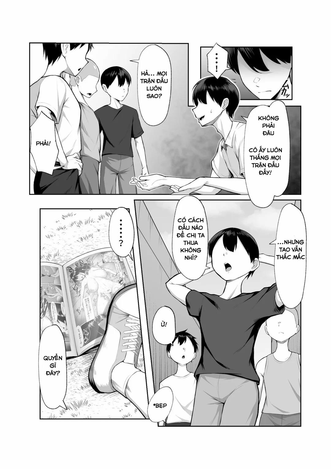 Chị đại sẽ không thua mấy thằng oắt con! Oneshot trang 4