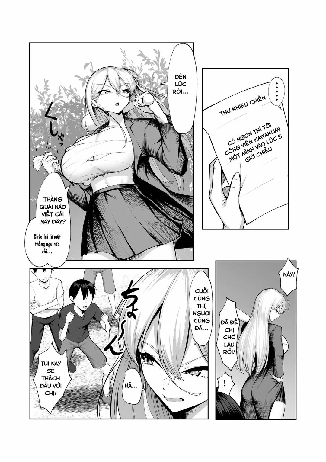 Chị đại sẽ không thua mấy thằng oắt con! Oneshot trang 5