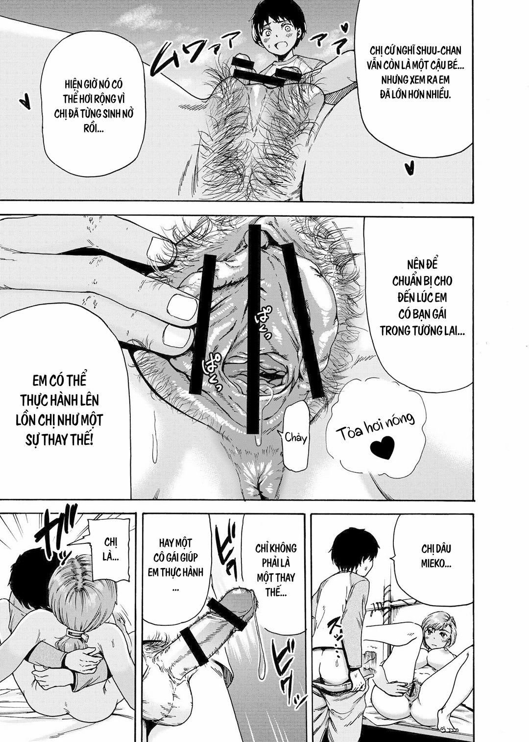 Chị dâu – Mối tình đầu của tôi Oneshot trang 18