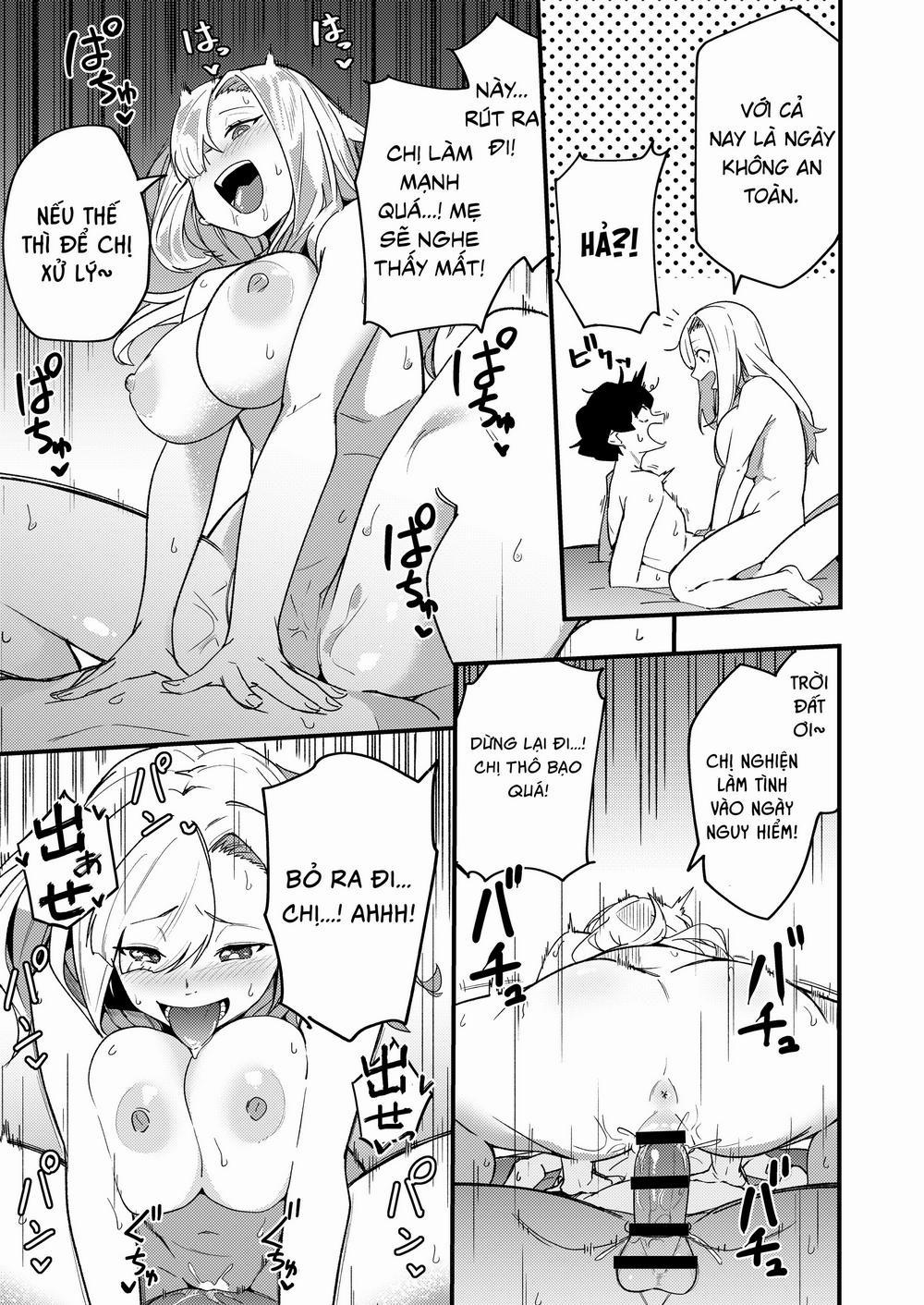 Chị em ghép cặp và cuộc sống tình dục bí mật Oneshot - Có che trang 39