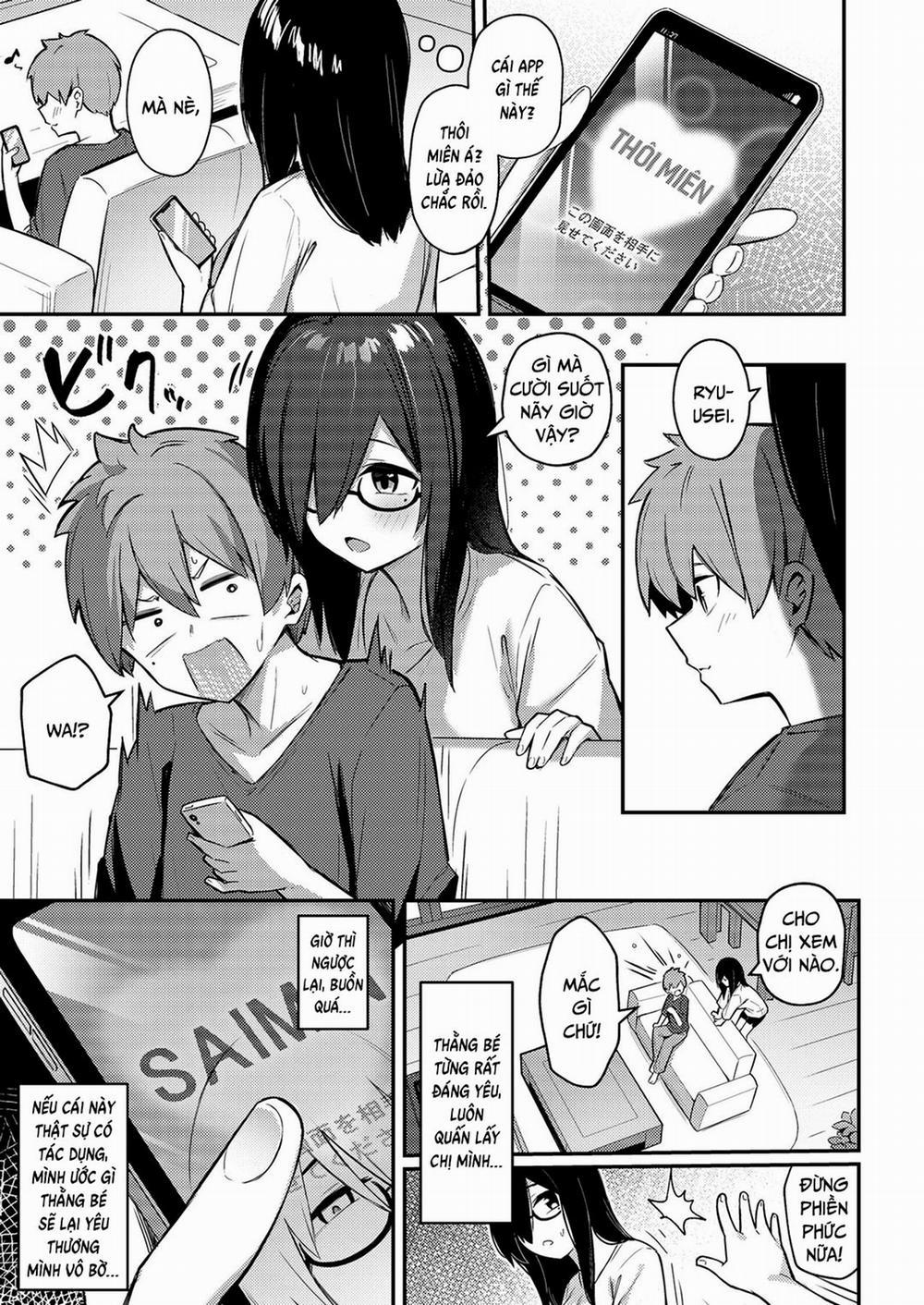 Chị gái ảm đạm thôi miên em trai Oneshot trang 7
