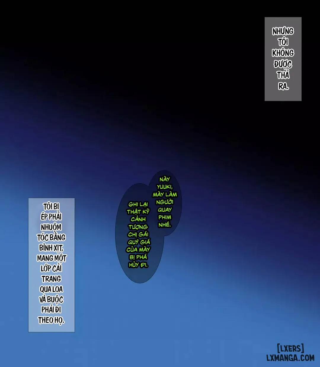 Chị gái bảo vệ tôi trước bọn bắt nạt Oneshot trang 20