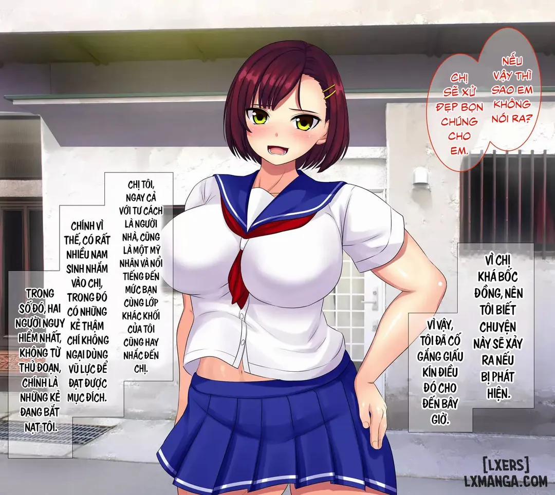 Chị gái bảo vệ tôi trước bọn bắt nạt Oneshot trang 7