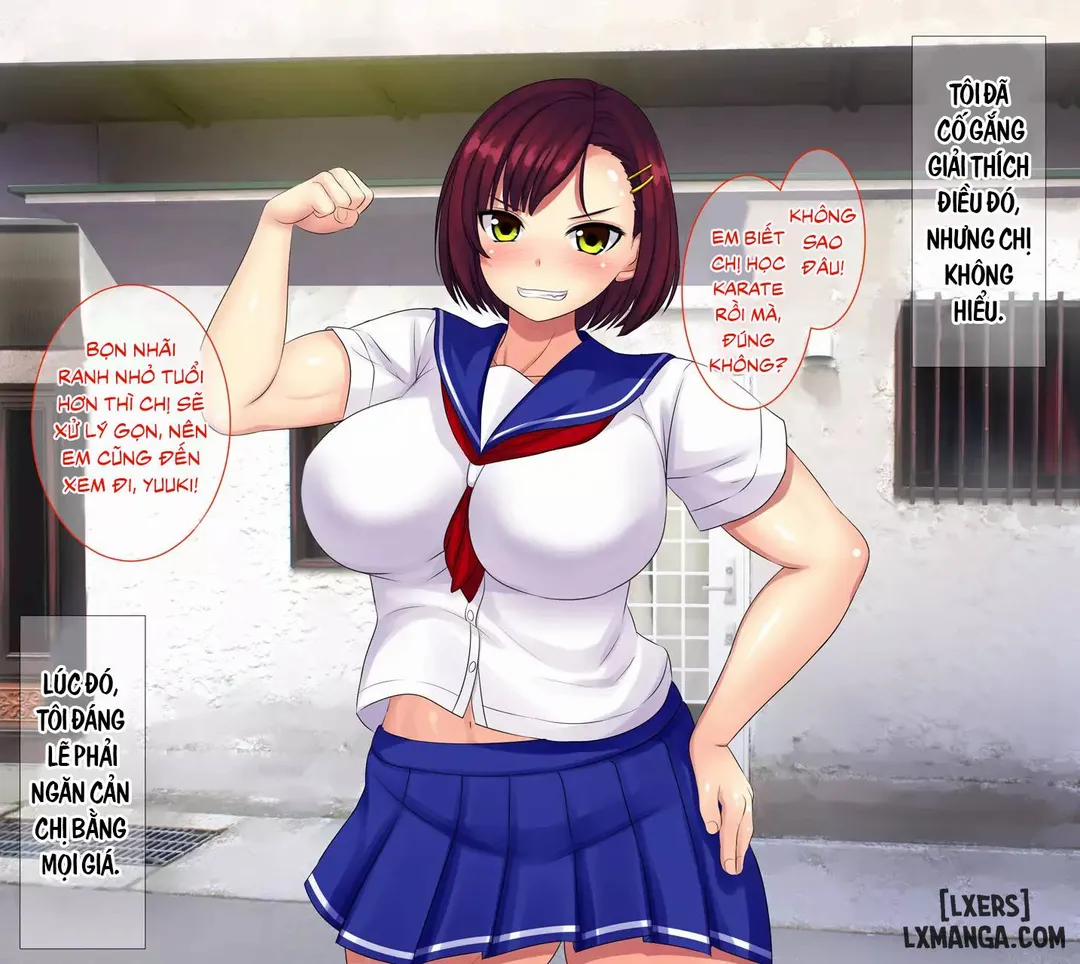 Chị gái bảo vệ tôi trước bọn bắt nạt Oneshot trang 8