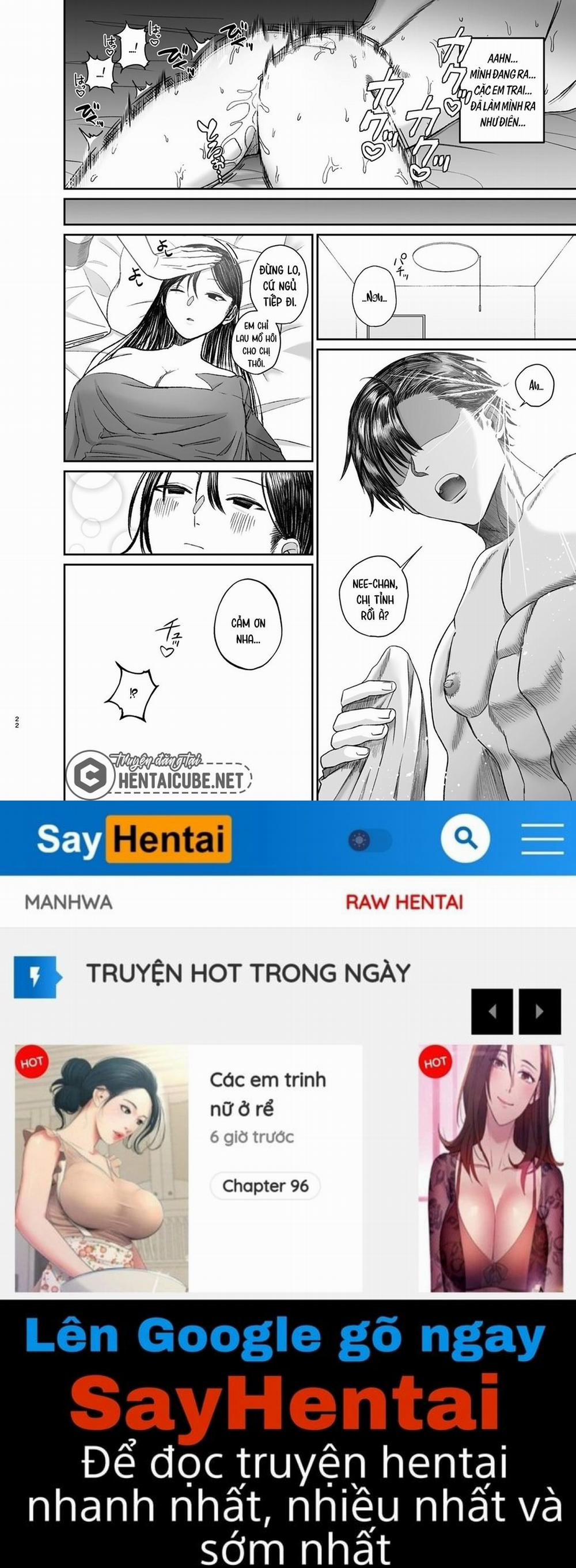 Chị Gái Thấy Em Trai Đang Thủ Dâm Oneshot trang 20