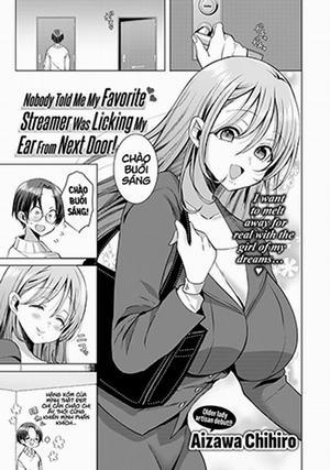 Bìa truyện Chị hàng xóm là streamer tôi thích - Oneshot