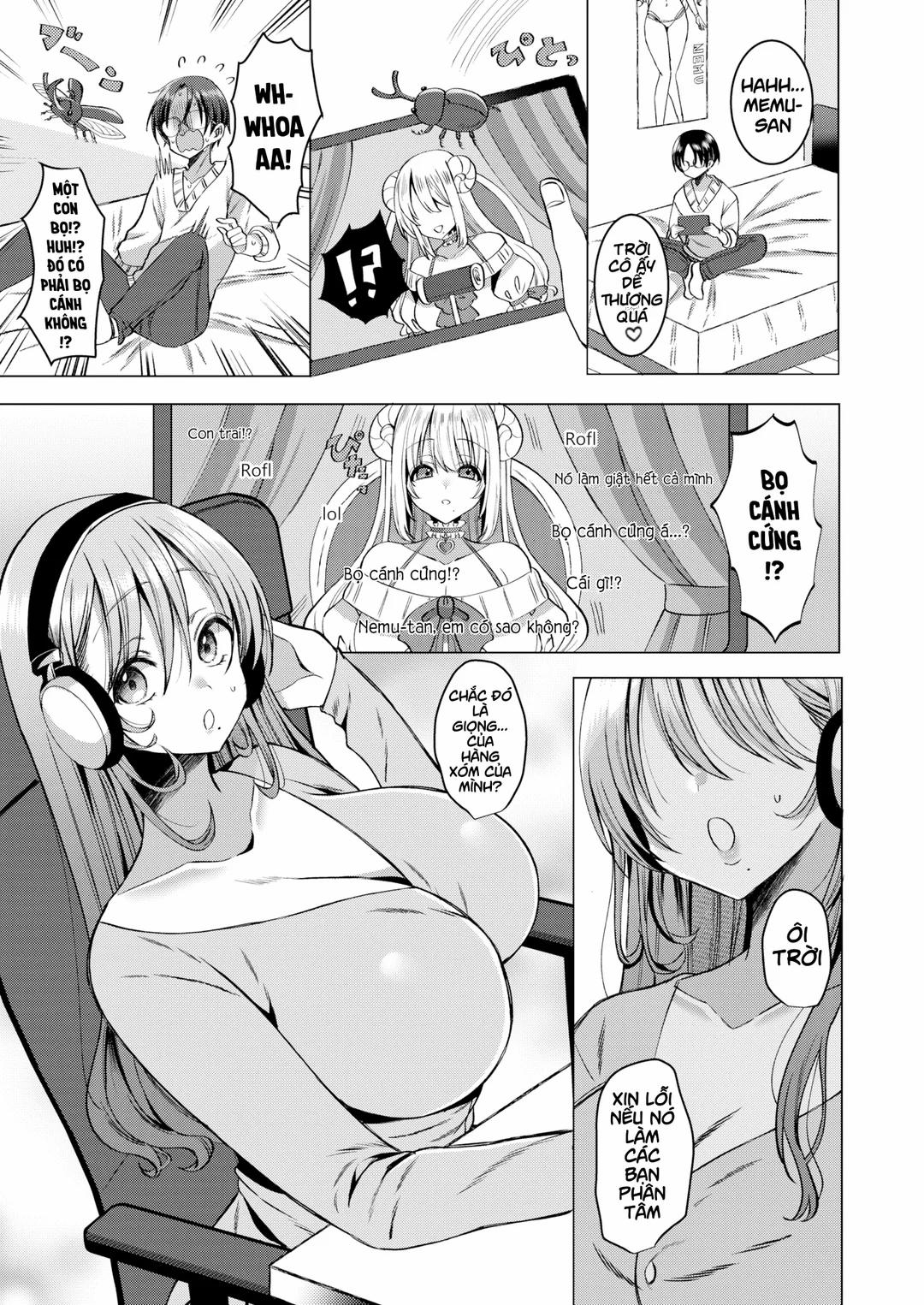 Chị hàng xóm là streamer tôi thích Oneshot trang 2