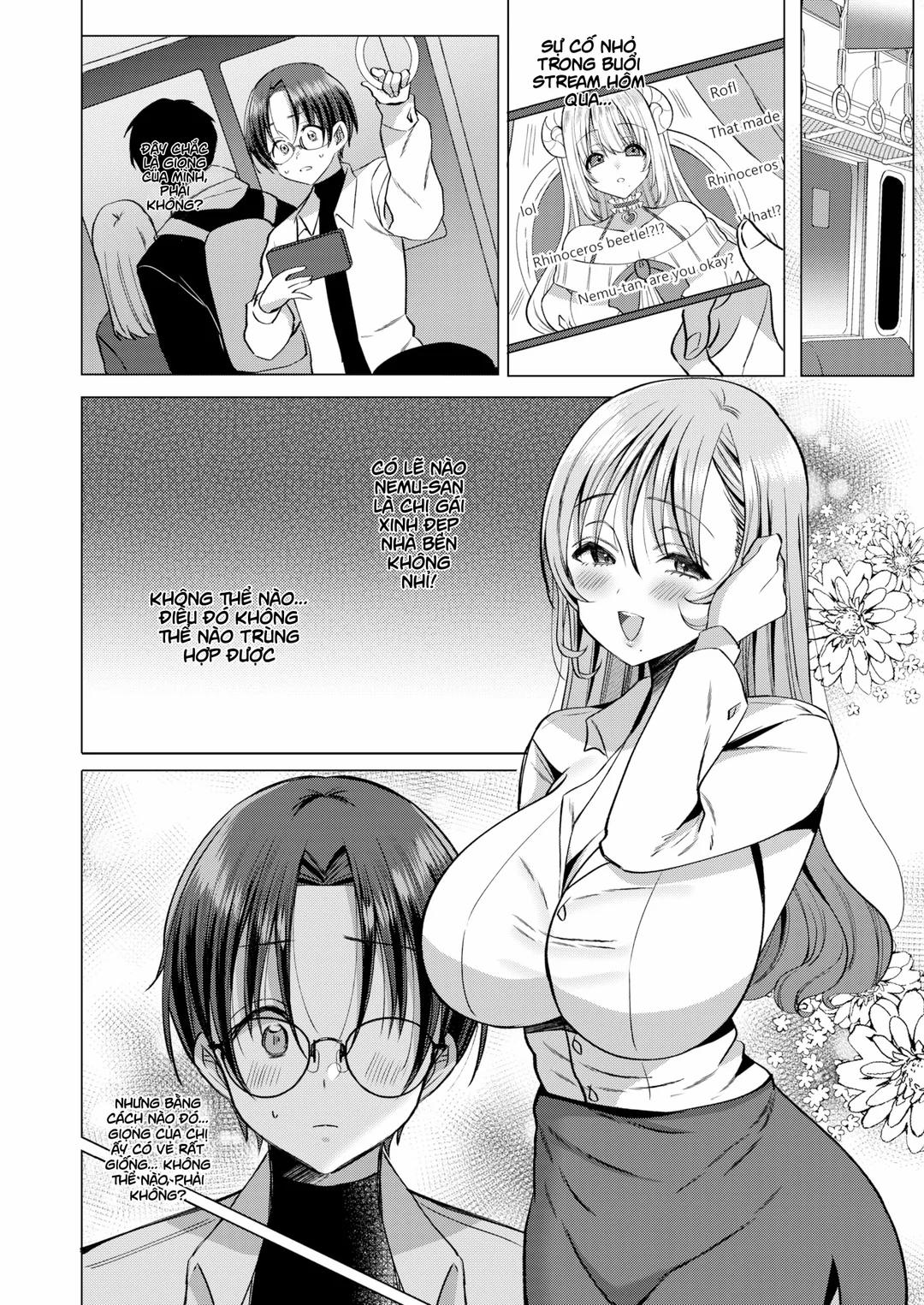 Chị hàng xóm là streamer tôi thích Oneshot trang 3