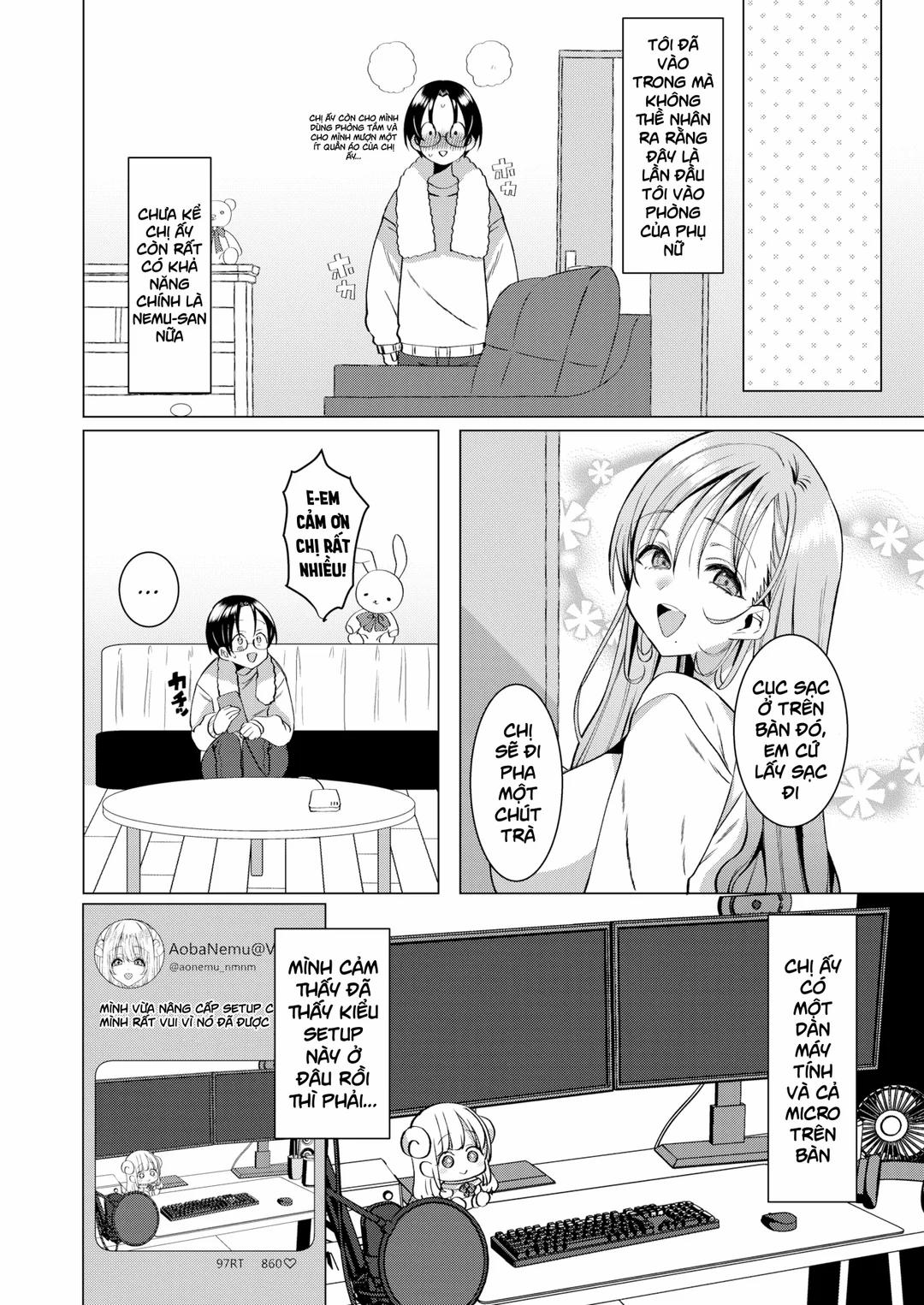 Chị hàng xóm là streamer tôi thích Oneshot trang 5