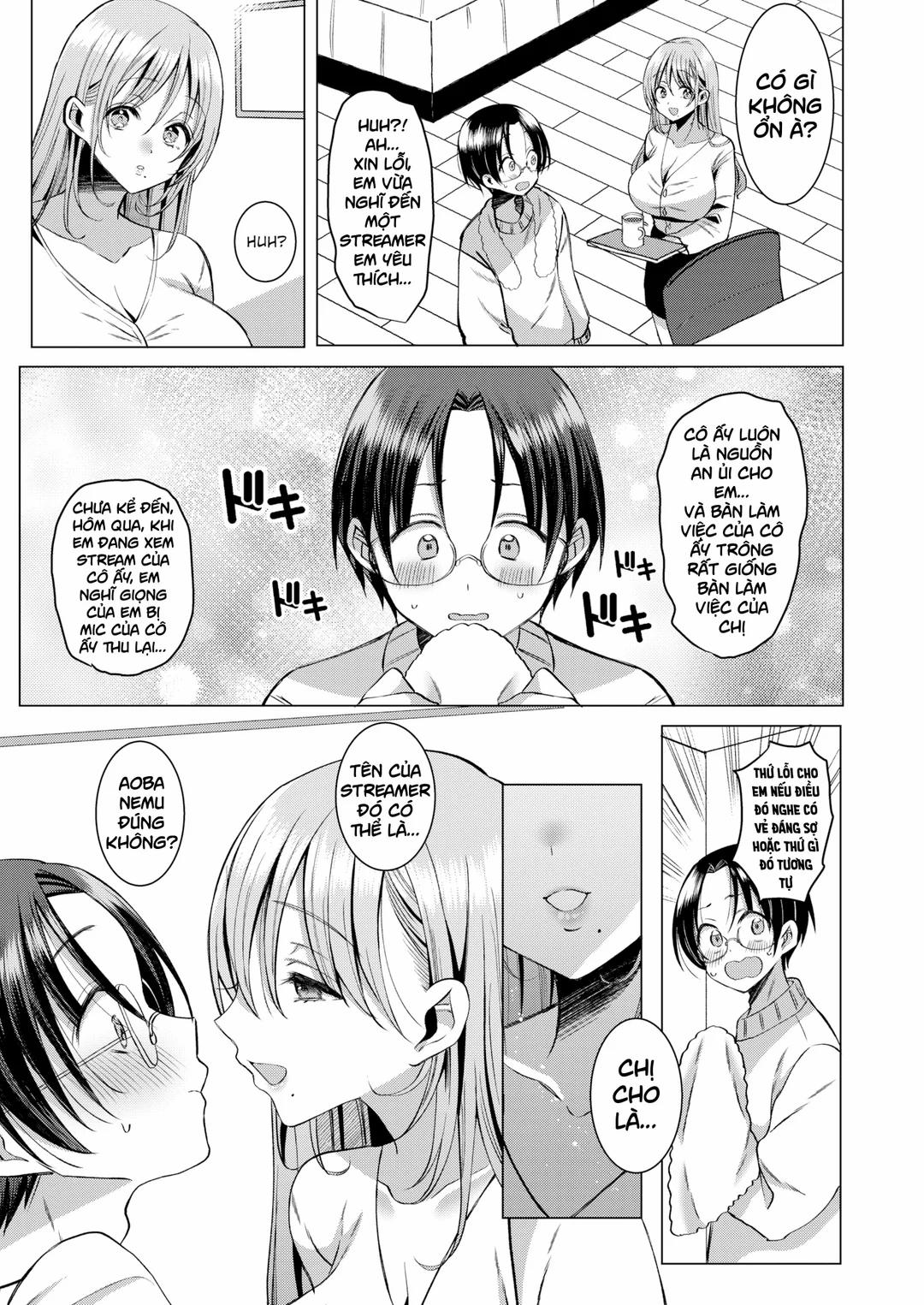 Chị hàng xóm là streamer tôi thích Oneshot trang 6