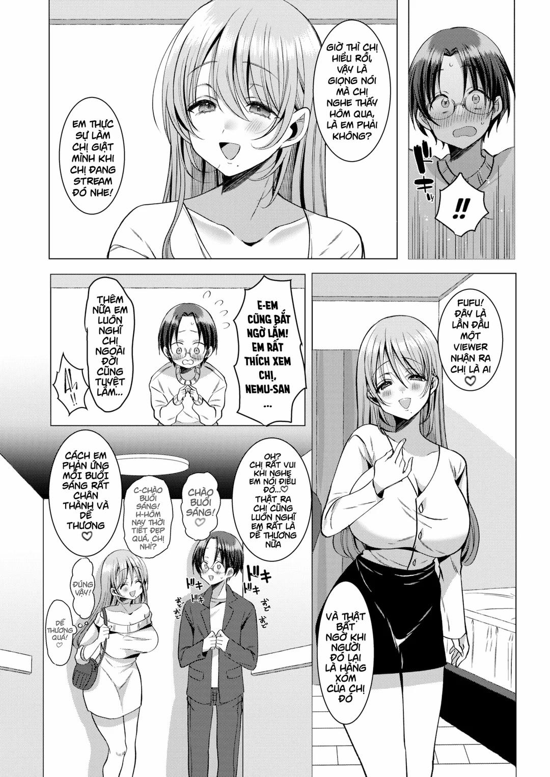 Chị hàng xóm là streamer tôi thích Oneshot trang 7