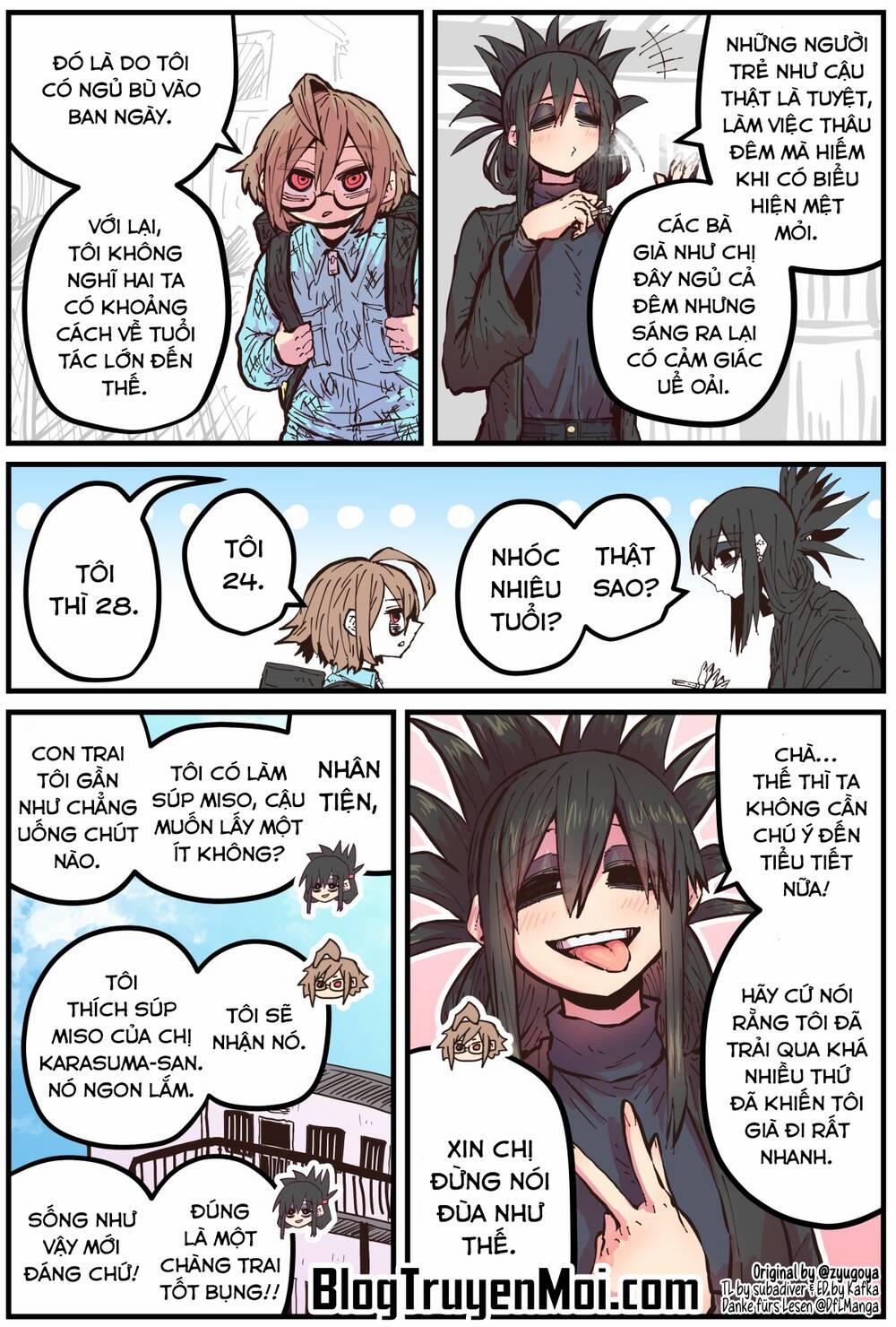 Chị Hàng Xóm Mít Ướt: Tuyến Truyện Phụ 1 trang 2