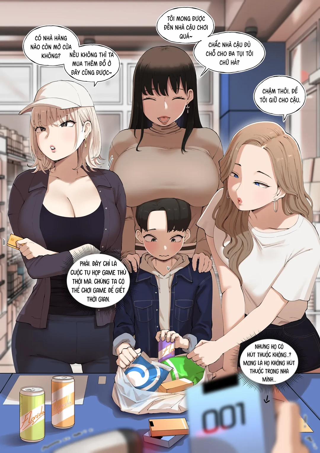 Chỉ mình tôi là đàn ông trong cái tổ đội này Oneshot trang 10