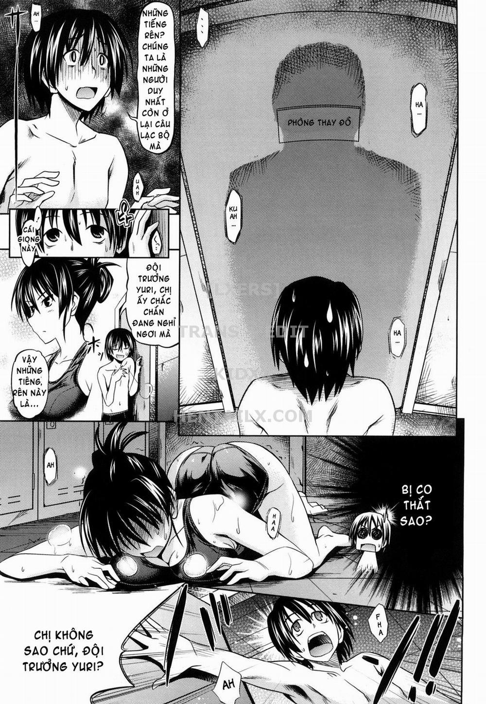 Chị Senpai Thủ Dâm Trong Phòng Thay Đồ Bơi Oneshot trang 10