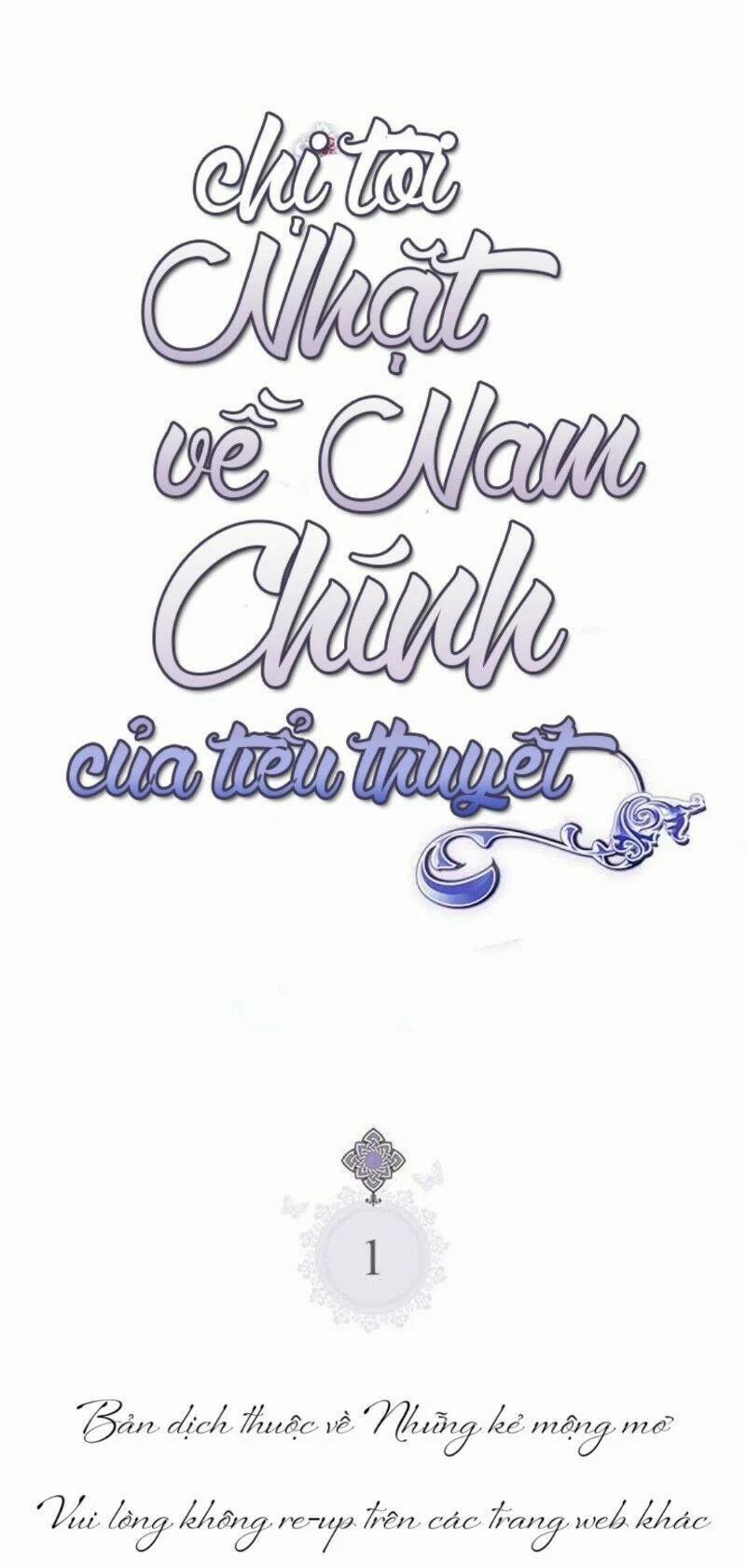 Chị Tôi Đã Nhặt Về Nhà Một Nam Chính Quyến Rũ 1 trang 1