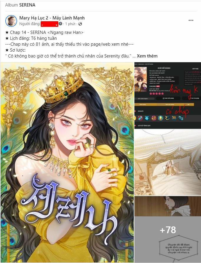 Chị Yêu, Kiếp Này Em Sẽ Là Hoàng Hậu 24.1 trang 0