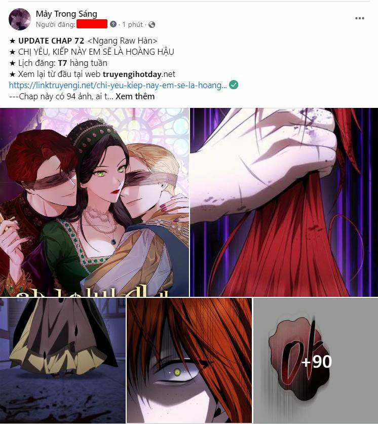Chị Yêu, Kiếp Này Em Sẽ Là Hoàng Hậu 72.1 trang 50