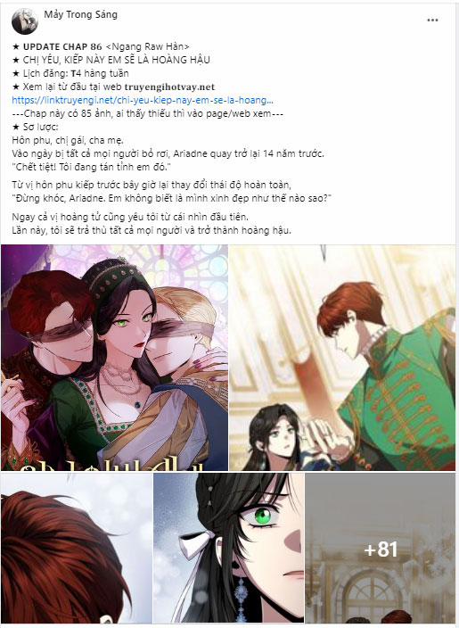 Chị Yêu, Kiếp Này Em Sẽ Là Hoàng Hậu 86.2 trang 45