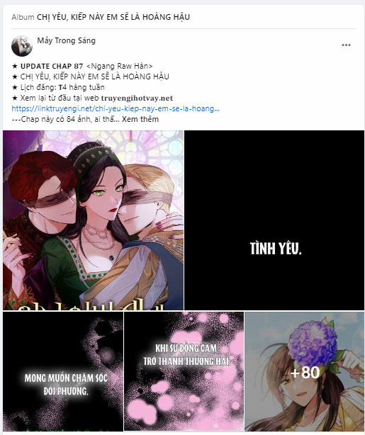 Chị Yêu, Kiếp Này Em Sẽ Là Hoàng Hậu 87.2 trang 44