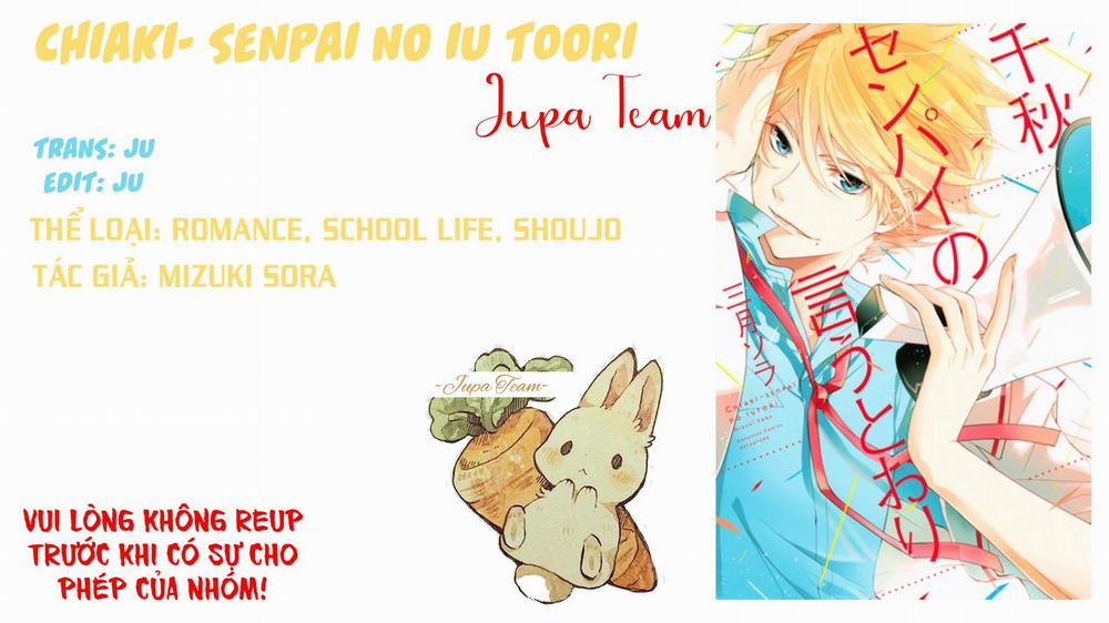 Chiaki Senpai No Iu Toori 2 trang 0