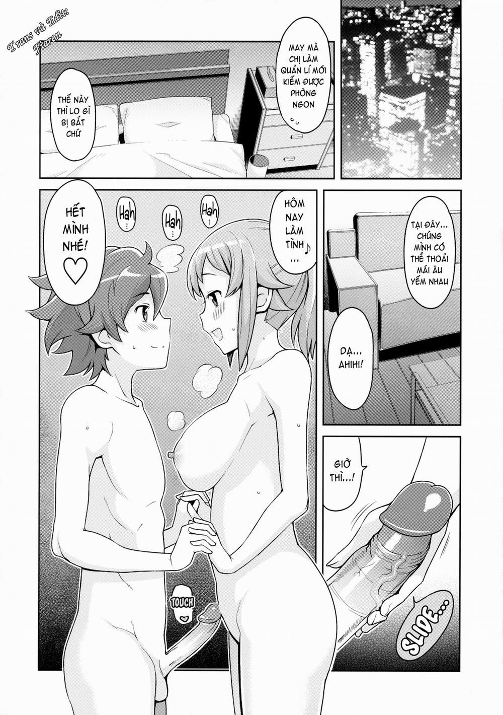 Chibikko Bitch Try (Gundam Build Fighters Try) Oneshot trang 15