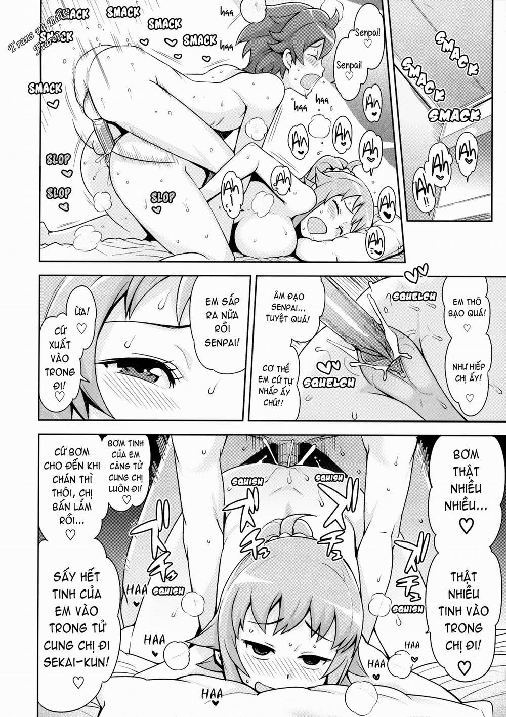 Chibikko Bitch Try (Gundam Build Fighters Try) Oneshot trang 19